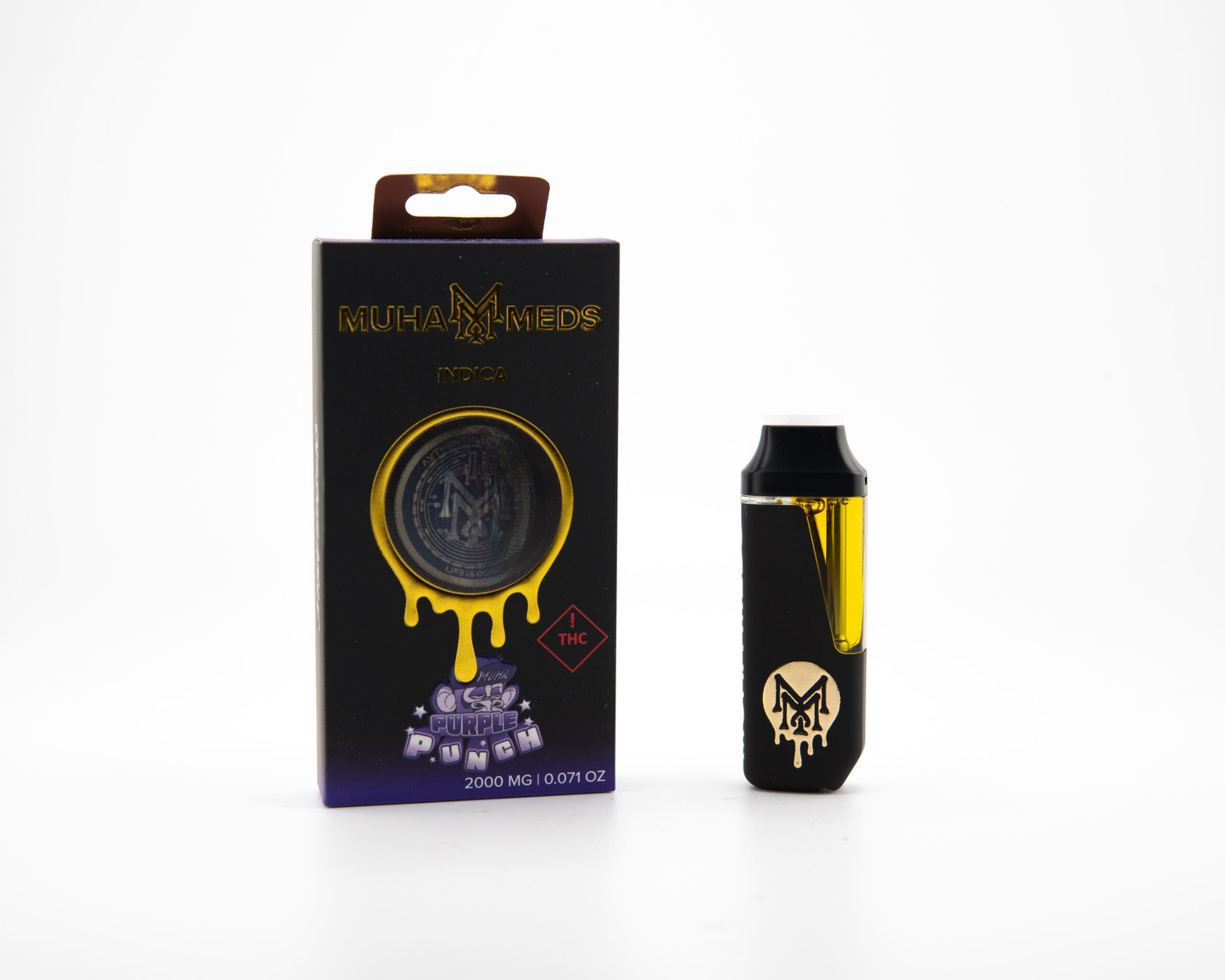 Honey y Bateria- Destilado Muha meds 2 ml