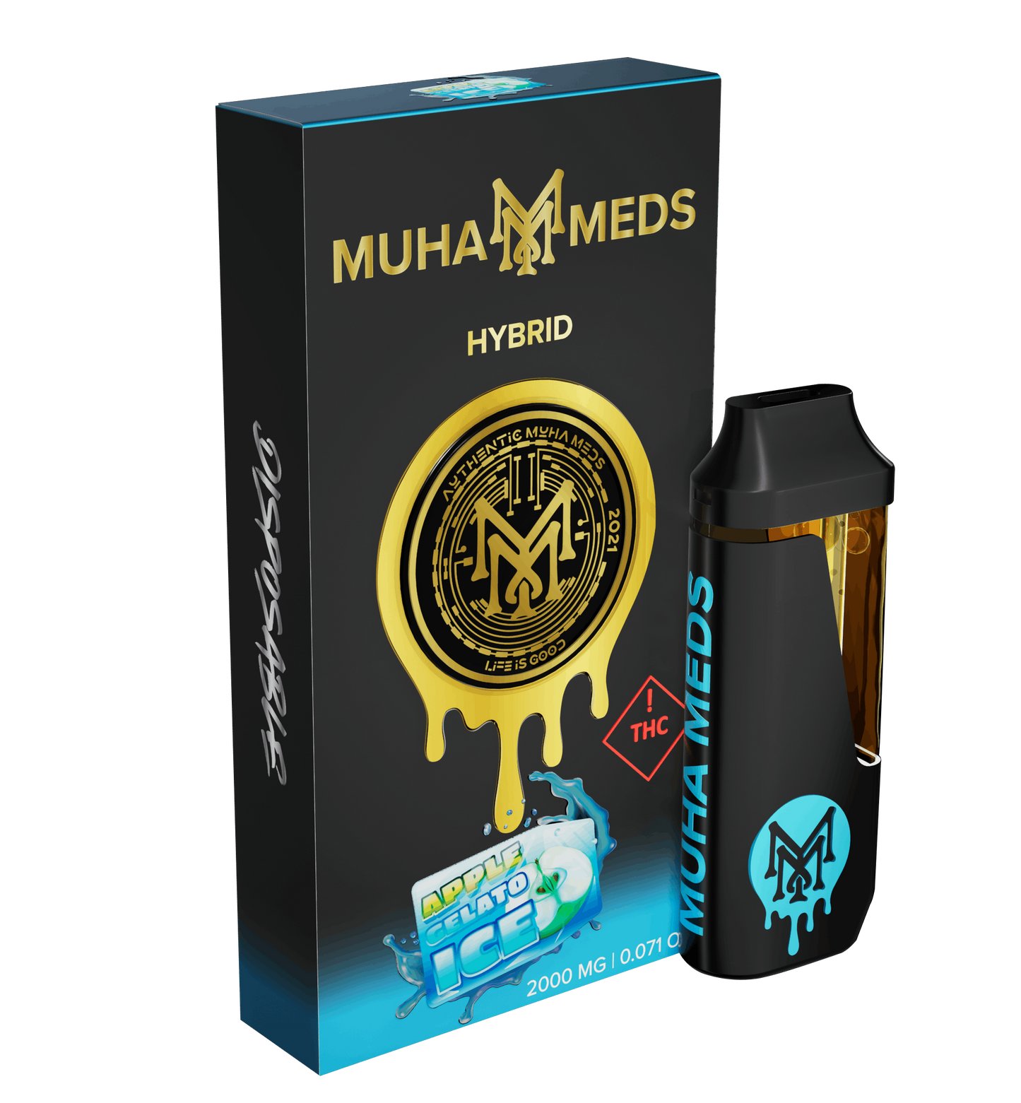 Honey y Bateria- Destilado Muha meds 2 ml