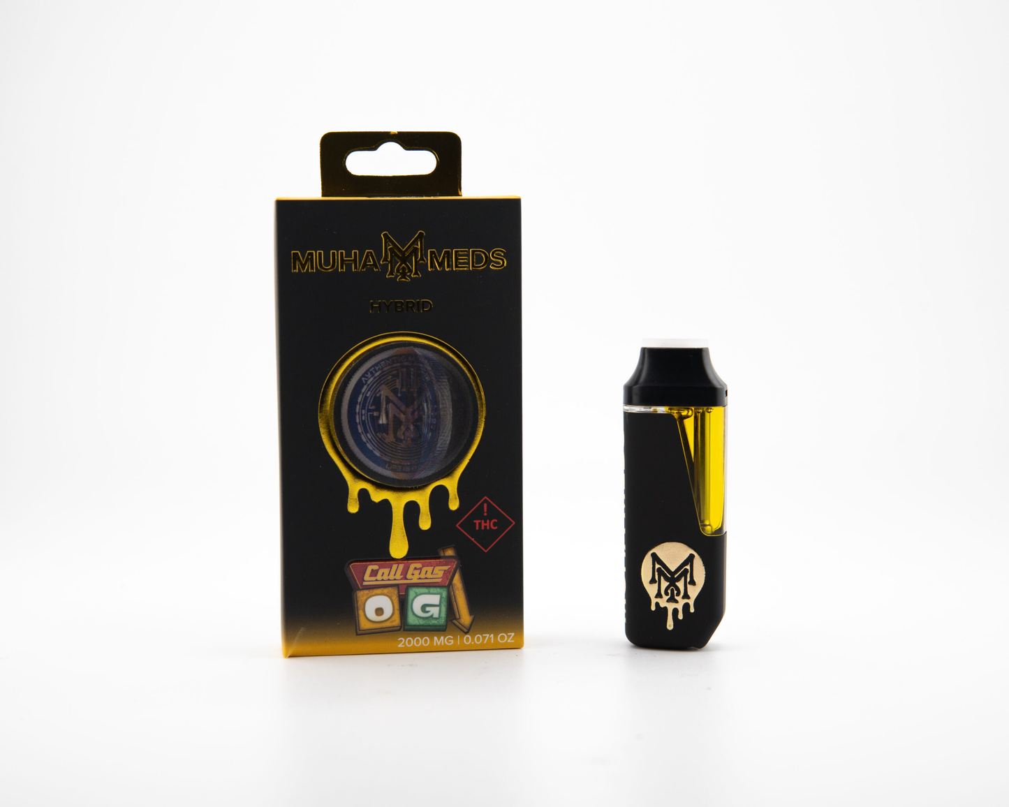 Honey y Bateria- Destilado Muha meds 2 ml